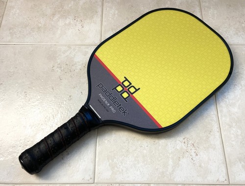 Paddletek Phoenix Pro Pickleball Paddel gelb nur ein paar Mal benutzt