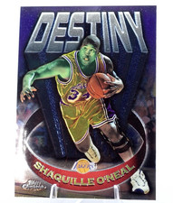 1997-98 Topps Chrome Destiny #D15 Shaquille O'Neal Lakers Insert NM Shaq HOF