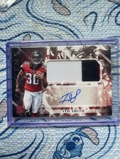 2018 Panini Origins - Rookie Jumbo Patch Autographs Ito Smith #131 (AU, MEM, RC)
