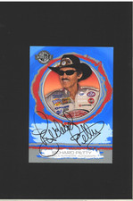 2006 Richard Petty Autograph Rare Wheels On-card Signature Nascar Racing Champ