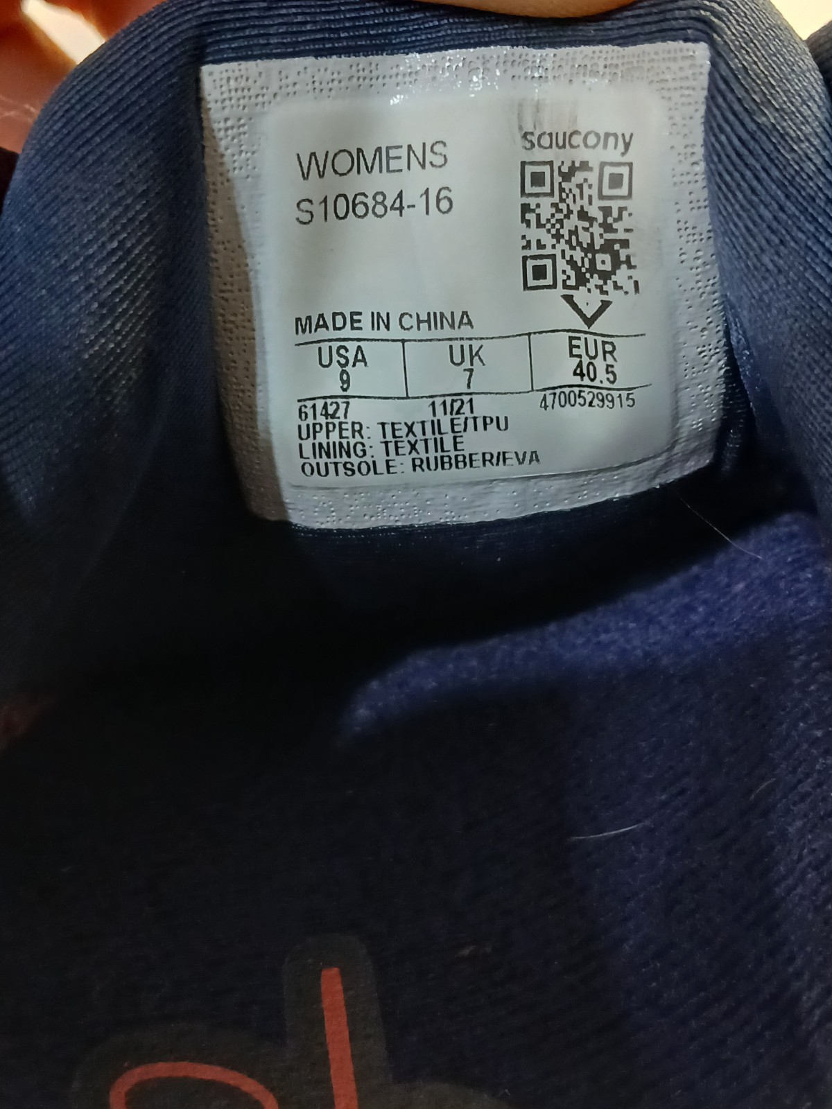 Saucony Women's Guide 15 Running Shoes, Sunstone/Night Size 9 thumbnail 6