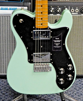 2025 Fender Vintera II '70s Telecaster Deluxe Electric Guitar! Surf Green! NICE!