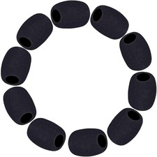 Lapel Microphone Windscreen, Headset Windscreen, Mic Foam Covers 10 Pack