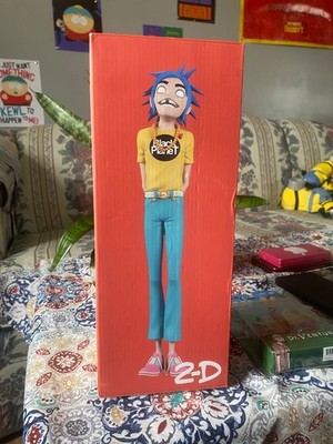 Superplastic x Gorillaz 2D Song Machine Figure with preorder pin