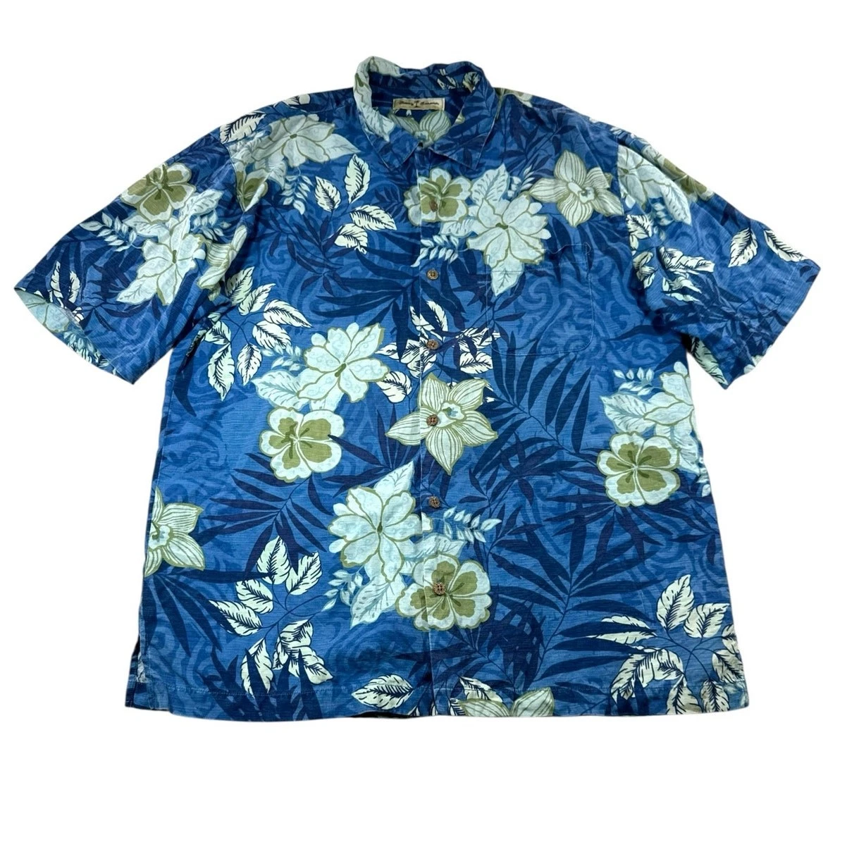 Tommy Bahama Silk Floral Short Sleeve Camp Shirt Mens L Island Style Resortwear
Opens in a new windo