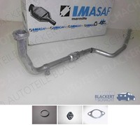 Imasaf Auspuff Hosenrohr + Anbeuteile für Opel Campo 2.5 D TF 1991-1994