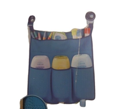 Inter Design Suction Shower Caddy 6 packets  16.5 x 1.25'' x 21'' Adjustable 