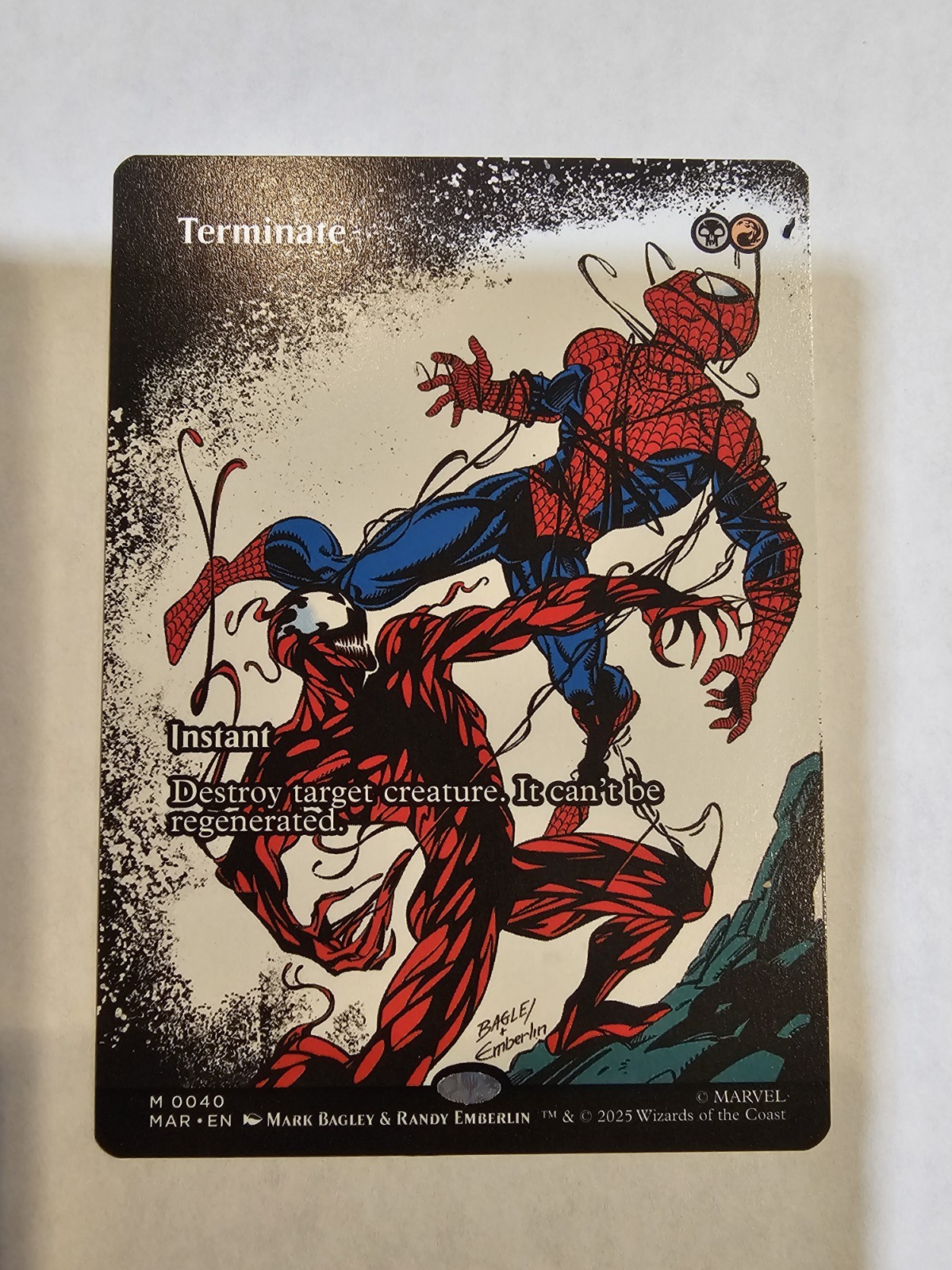 Terminate (Borderless) Marvel Universe Eternal-Legal Regular