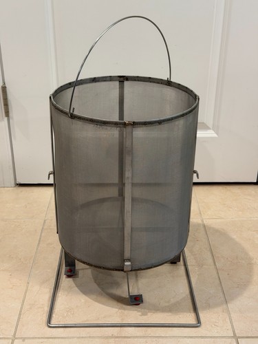 Custom Made - Beer Brewing Stainless Steel 400 Mesh Heavy Duty 13" Grain Basket