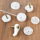 Fixing Clips Mirror W/ Screws Wall Hanging Wall Mounting Wardrobe 20/50pcs