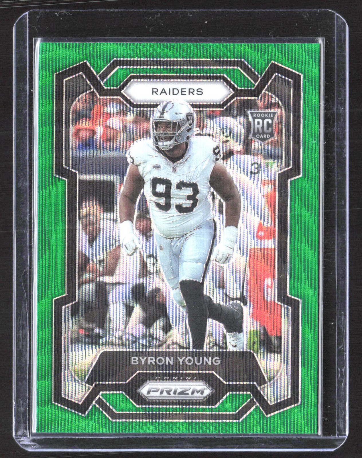 2023 Panini Prizm #355 Byron Young Green Wave Rookie RO84