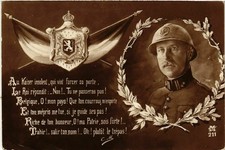 CPA Kaiser insolent qui vint forcer sa porte Poem BELGIAN ROYALTY (852496)