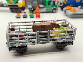 LEGO City: Cargo Train 60052 Parts Huge Lego Train Lot Tracks Etc W/Powered UP