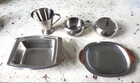 Danish Modern 18/8 Stainless Steel Serving Pieces, Lot Of 5, Various Mfgrs. — photo 1