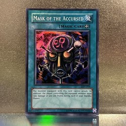 Mask of the Accursed LON-019 Labyrinth of Nightmare Unlimited Super Rare