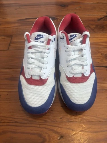 Nike Air Max 1 Mens Team USA CJ9927-100 Size 8.5 Red White Blue Low America