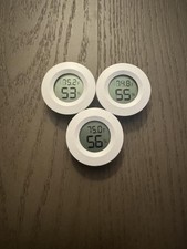 Digital Hygrometer Thermometer 3 Pcs Indoor Outdoor Humidity Gauge For Terrarium