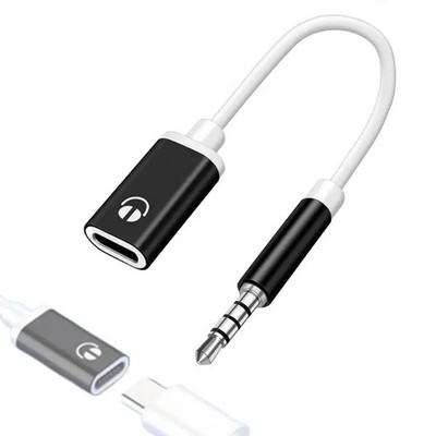 Headphone Jack Adapter,3.5Mm Male to Typec Female Audio Cable Cord,Usb C to Aux