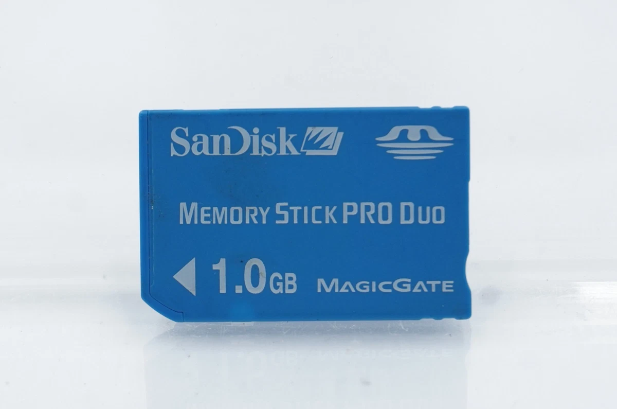 Sandisk Memory Stick Pro Duo 1GB tarjeta de memoria Original PSP cámara