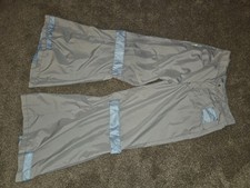 Vintage MacGirl Pants - Great Condition - Sized 11Grey with baby blue details,