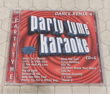 Party Tyme Karaoke CD, Dance Remix 3, 1999, SEALED Madonna, Christina Aguilera