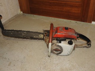 STIHL 041 AV OLDTIMER MOTORSÄGE KETTENSÄGE SÄGE FÜR BASTLER