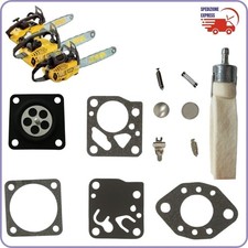 kit RIPARAZIONI MEMBRANE carburatore filtro benzina motosega CASTOR C40 C41 C45