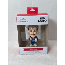 NIB Hallmark Ted Lasso Christmas Tree Ornament Soccer AppleTV Warner Bros