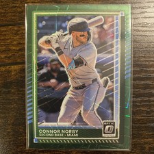 2025 Panini Donruss - Optic Connor Norby #39 Green Velocity Prizm /149 (RC)