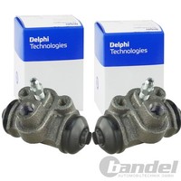 2X Delphi Radbremszylinder 19Mm Passend FüR Trommelbremse | LW90151