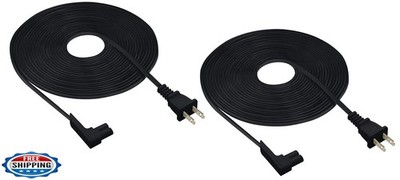 Vebner 25-Foot 2-Pack Power Cord - Compatible with Sonos One, One SL, Play-1 