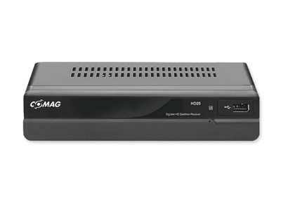 Comag HD 25 HDTV Satelliten-Receiver Mini TV Satreceiver HDMI Scart USB schwarz
