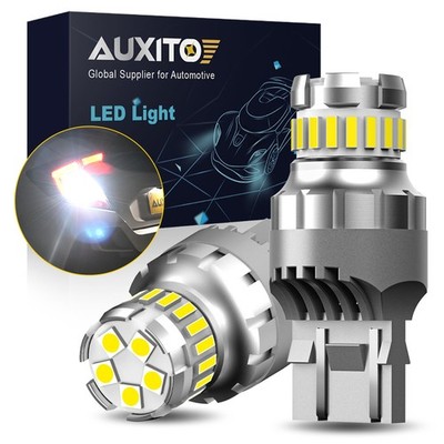 AUXITO 7440 7443 LED Backup Reverse Back Up Light Bulbs Super Bright White 2/10X