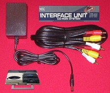 9V AC Adapter Power Supply  AV Cable for PC Engine Interface Unit IFC-30 NEW