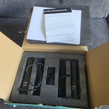 Movo LV4-O2 XLR Lavalier Omnidirectional Microphone Kit Untested - For Parts