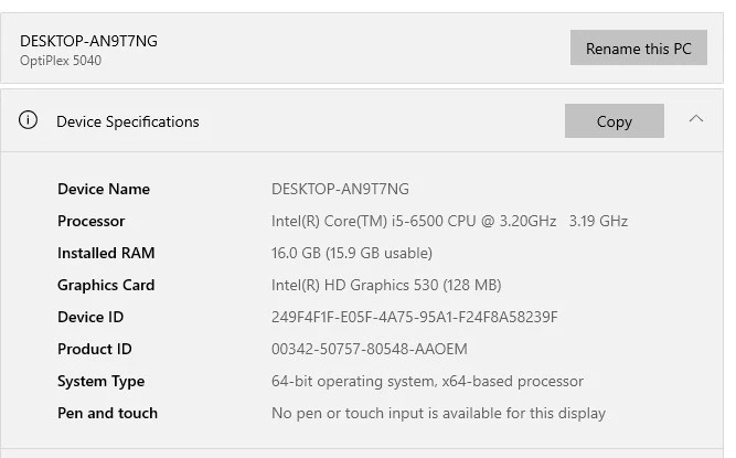 Dell Desktop 16GB RAM 1TB HDD Intel i5 Windows 10 Pro Computer PC Wi-Fi DVD/RW - Image 4 of 4
