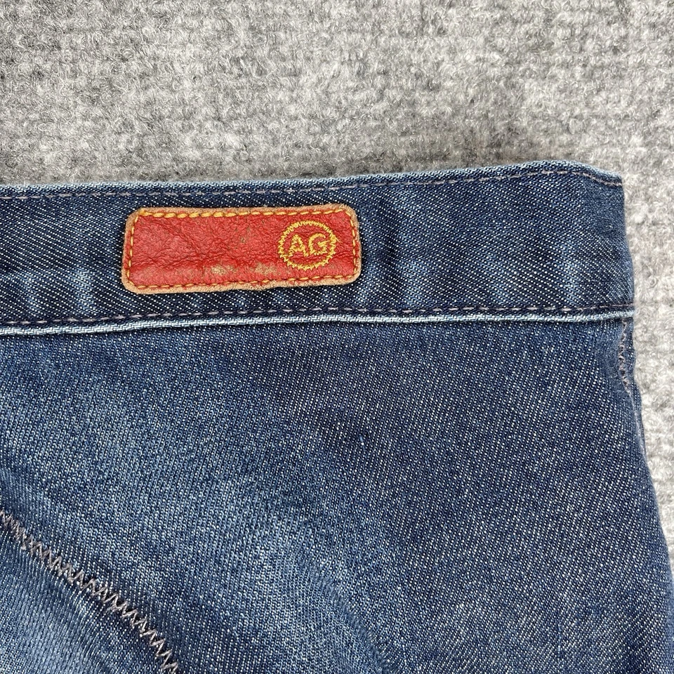 Adriano Goldschmied The Grace Denim Skirt Size 28 Medium Wash Blue Stretch - Image 3 of 4