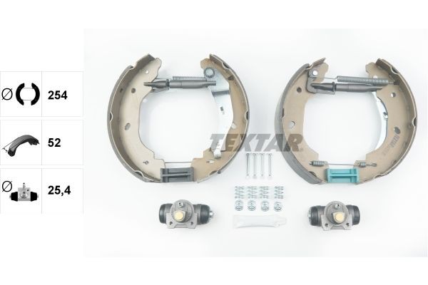 Textar Bremsbackensatz 84059100 FüR Ford-image