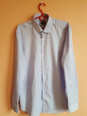 Men Strellson Shirt Blue 42 / XL