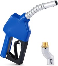 Automatic Fuel Nozzle Kit, 3/4" NPT Auto Shut off Fuel Nozzle with 360  Hose Swi