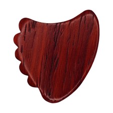 Padauk Wood Guitar Pick - 1.5 mm 390 Shark Fin Shape - Handmade Exotic Plectrum