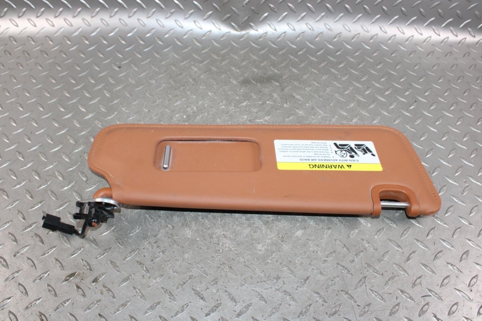 13-18 Flying Spur Brown Overhead Roof Passenger Right RH Sunvisor OEM OE WTY