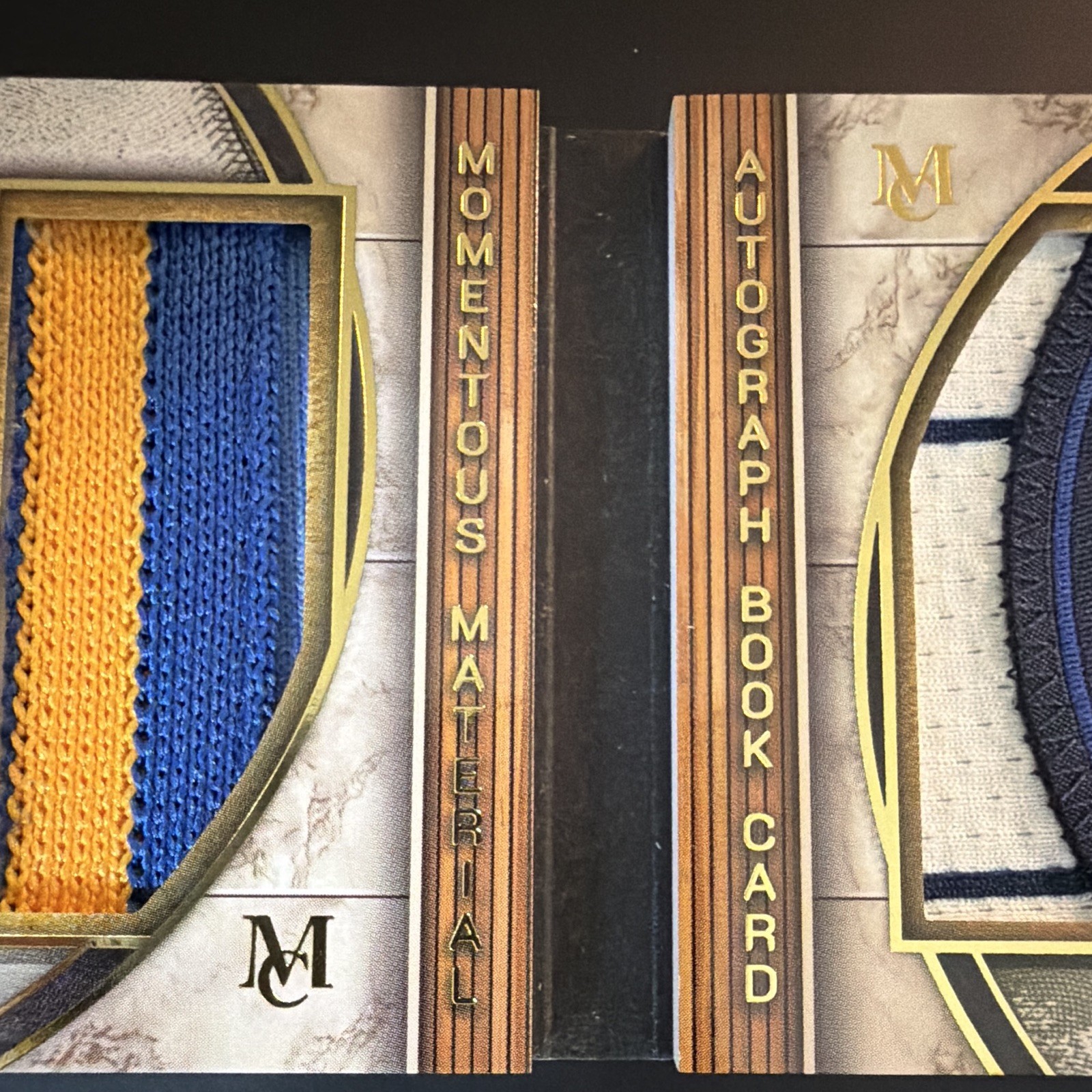 Topps 2025 Museum Yelich Chourio Brewers Dual Jumbo Patch Auto Book 5/5 view 9