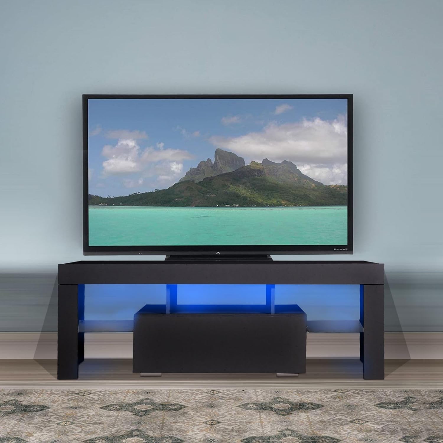 Entertainment Center Media Console Cabinet For Tvs Up To 43"