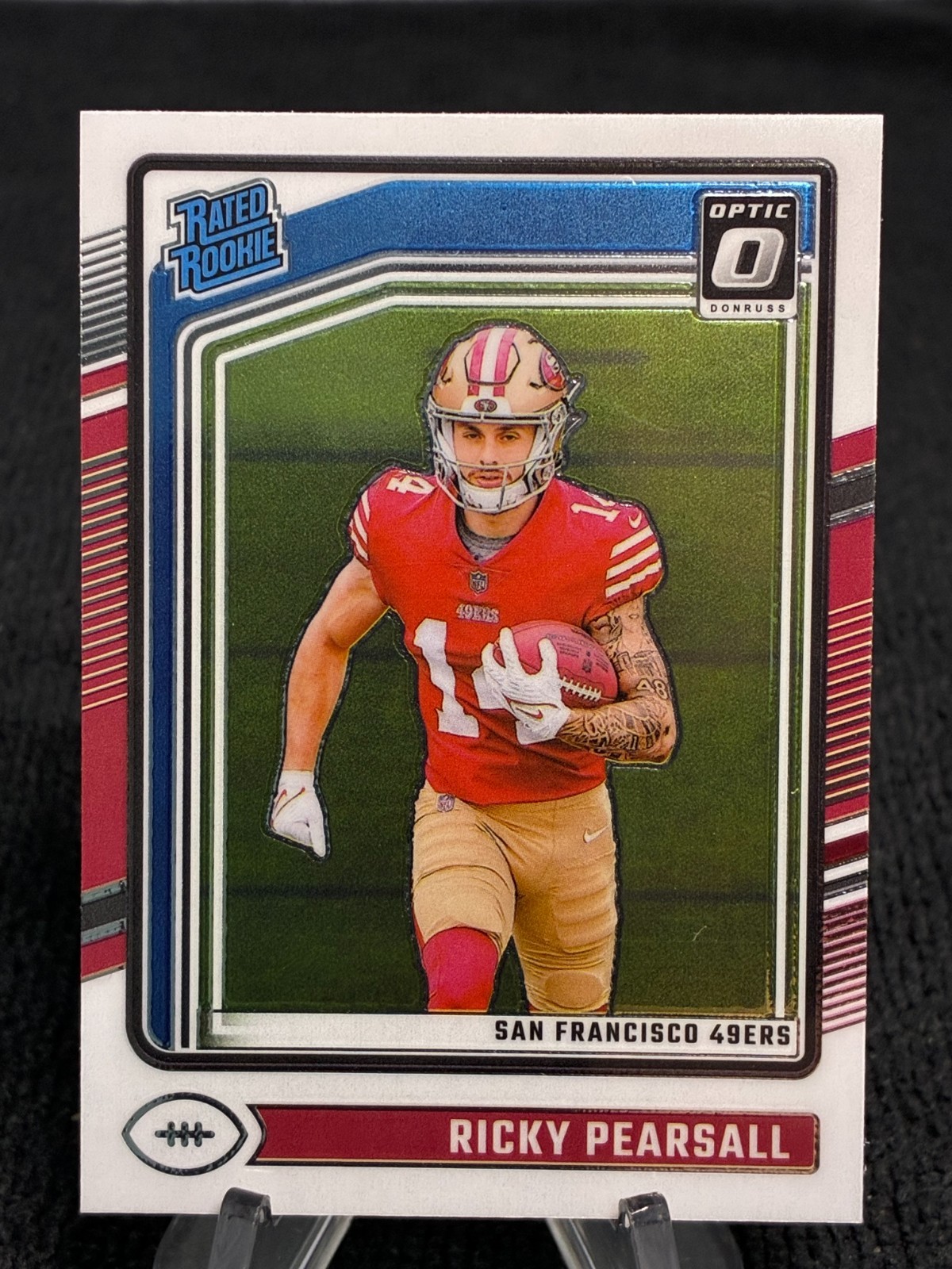 🔥 2024 Donruss Football Ricky Pearsall #318 Base Rated Rookie RC 🏈💎