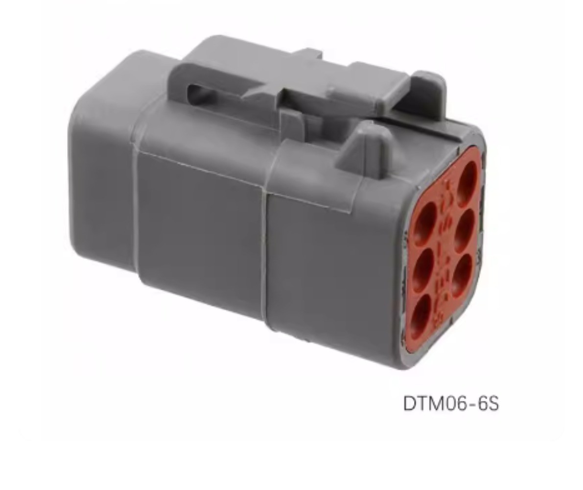 10pcs for DTM06-6S Waterproof Connector Plug, 6-Pin