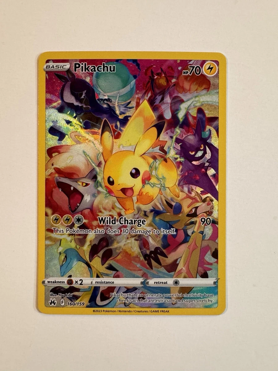 Pikachu 160/159 Crown Zenith for sale | eBay