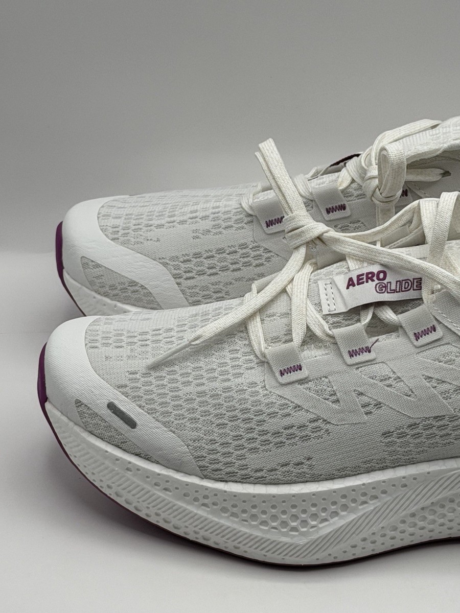 NEW Salomon Aero Glide 3 Running Shoes Men's Size 9 White