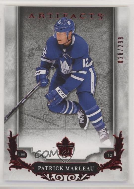 2018-19 Upper Deck Artifacts Ruby 28/299 Patrick Marleau #26 1ek