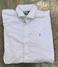 Polo Ralph Lauren Classic Fit Purple Long Sleeve Button Down Shirt Classic XL